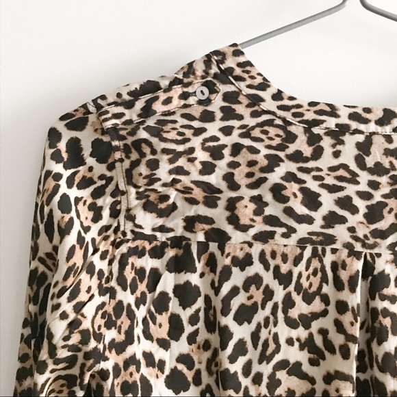 Zara leopard blouse - Picture 11 of 16